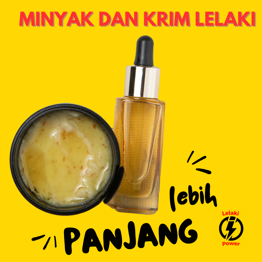 minyak dan krim lelaki