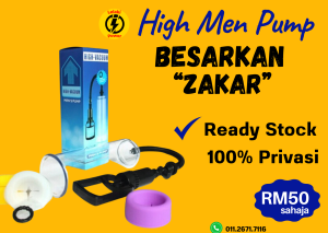 High Vacuum Man’s Pump