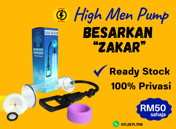 High Vacuum Man’s Pump